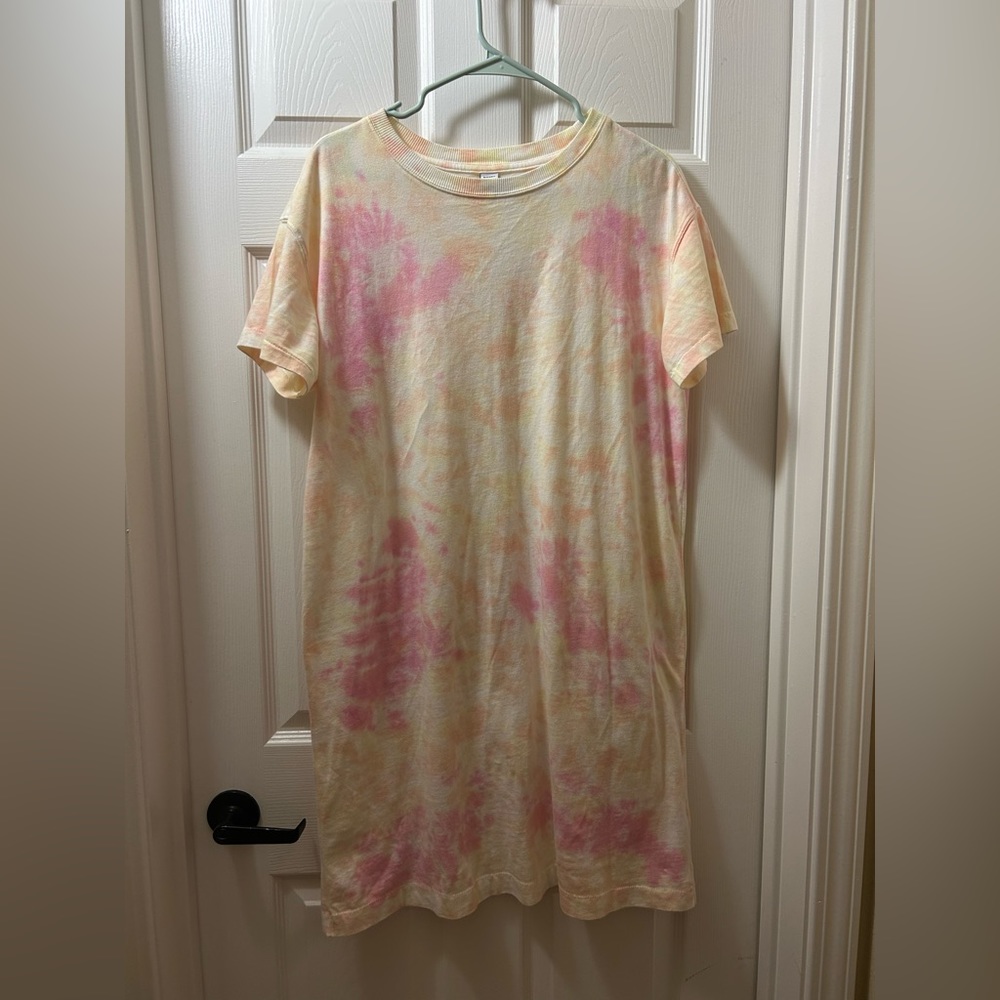 Old Navy Tie Dye T-shirt Dress